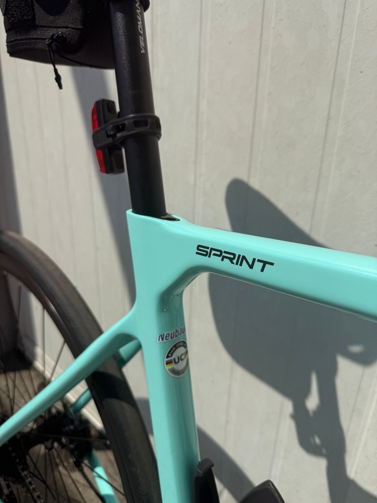 Gebrauchtes Bianchi Sprint 105 2024 2024 Road & Gravel, Schwarz — Bild 8 von 10