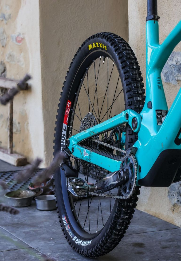 Gebrauchtes Scott Genius ST 910 2023 2023 Mountainbike, Blau — Bild 4 von 5