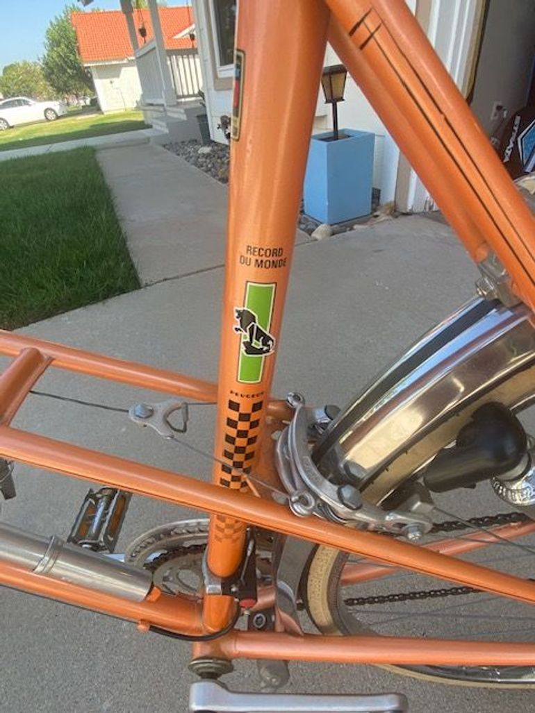 Used Peugeot Record Du Monde 1980 Urban, Orange — image 2 of 6