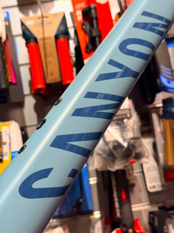 Gebrauchtes Canyon Endurace Frameset 2024 Road & Gravel, Blau — Bild 18 von 18