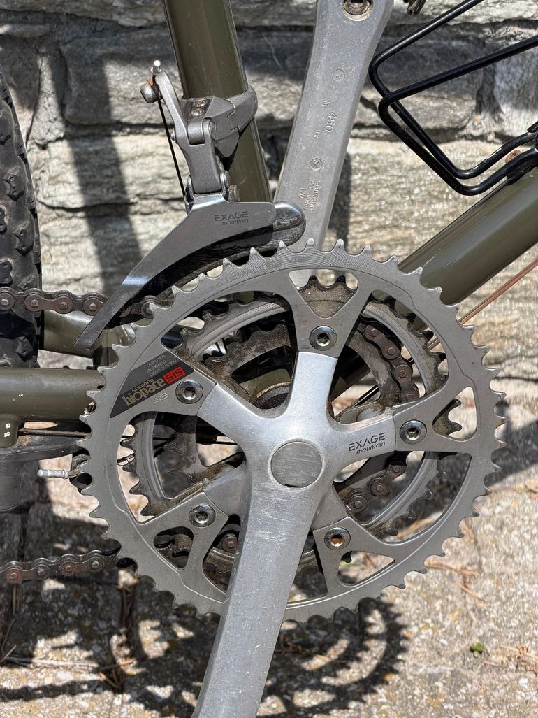 Cinelli Rampichino Shimano Exage 1985 Mountainbike usato, Verde — immagine 3 di 4
