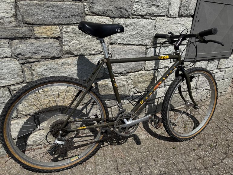 Cinelli Rampichino Shimano Exage 1985 Mountainbike usato, Verde — immagine 2 di 4