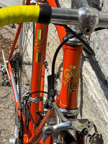Używany Magni Custom Campagnolo Record 1977 Road & Gravel — zdjęcie 3 z 5