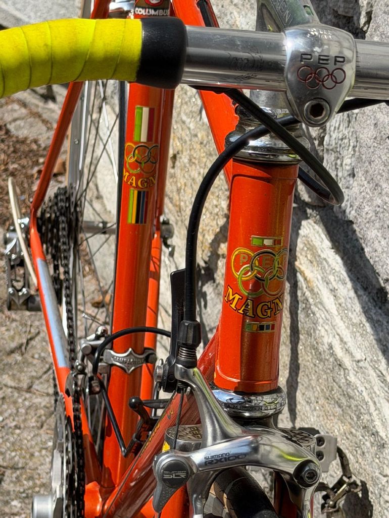 Używany Magni Custom Campagnolo Record 1977 Road & Gravel — zdjęcie 3 z 5