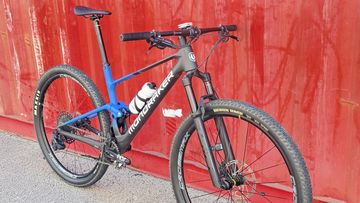 Used Mondraker F-PODIUM 2024 2024 Mountainbike, Blue, 29 — image 7 of 9