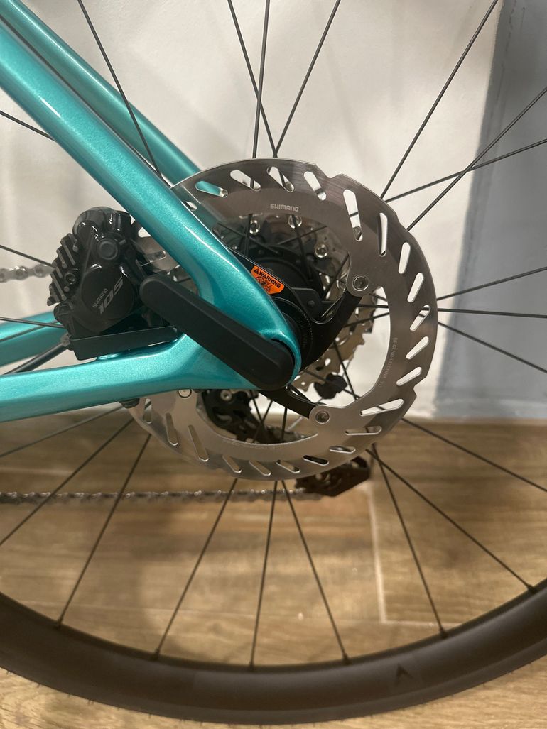Gebrauchtes Bianchi Sprint 105 2025 2025 Road & Gravel, Grün — Bild 9 von 10