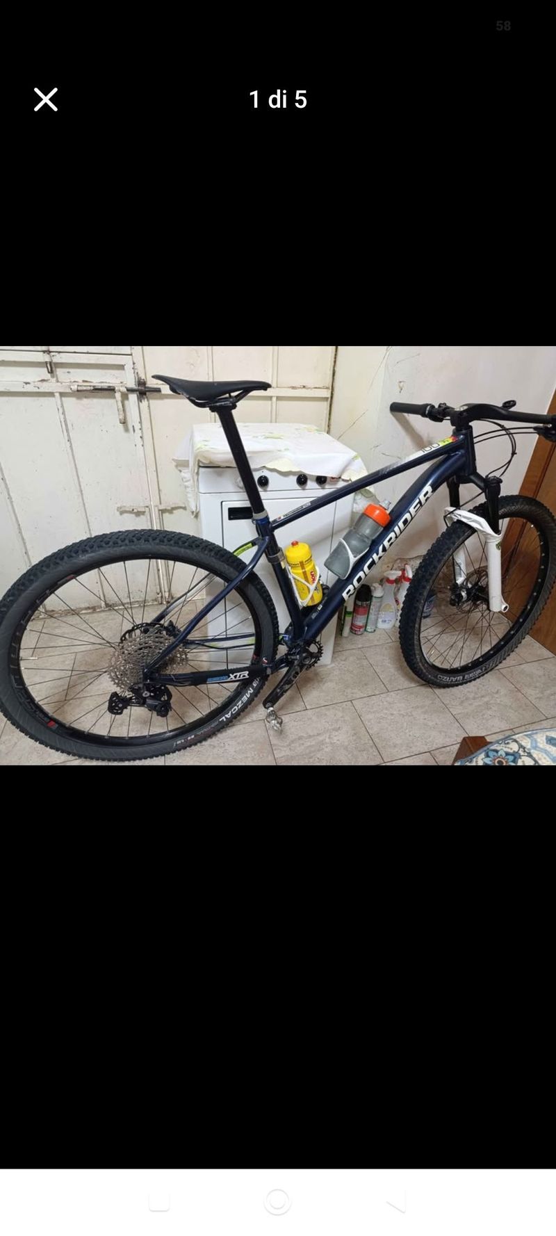 Used ROCKRIDER 29" Hardtail Mountain Bike XC 100 Shimano Deore 1x11 2021 2021 MTB