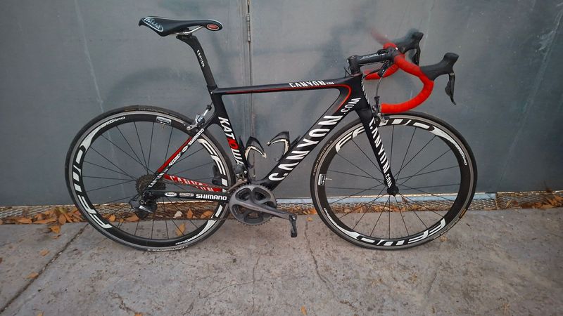 Used Canyon Aeroad Shimano Dura Ace Di2 2016 Road & Gravel