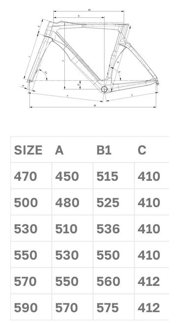 Used Bianchi Oltre Frameset 2023 Road & Gravel, Black — image 3 of 3