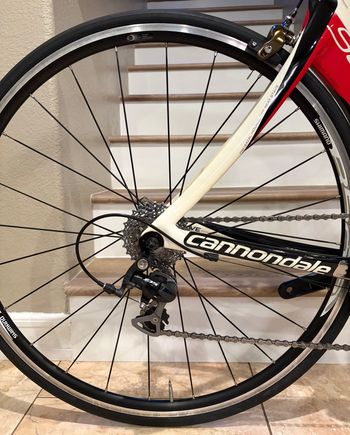 Used Cannondale Slice Shimano 105 2011 Road & Gravel, White — image 14 of 21