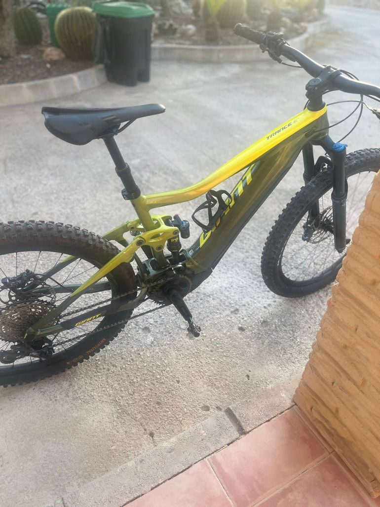 Used Giant Custom SRAM GX Eagle AXS 2019 Mountainbike, Green — image 10 of 10