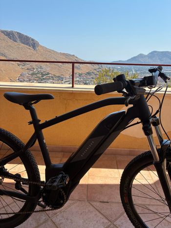 Tweedehands ROCKRIDER 27.5" Electric Mountain Bike E-ST 500 2024 2024 MTB