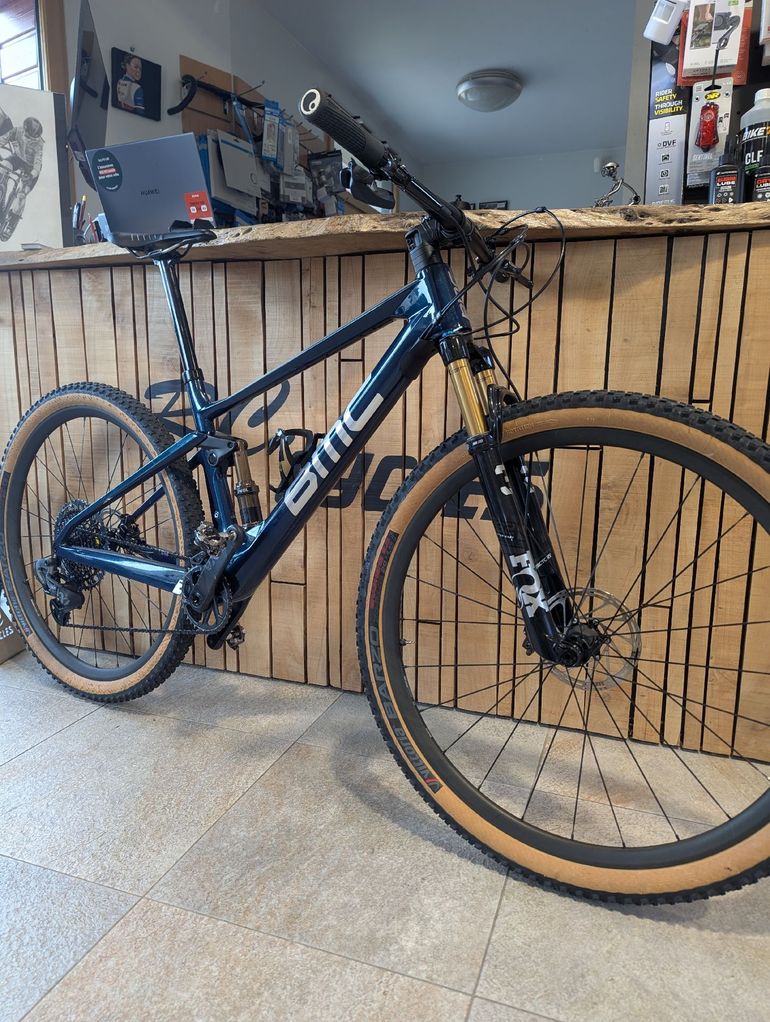 Used BMC Fourstroke 01 ONE 2021 2021 Mountainbike, Blue, 29 — image 7 of 7