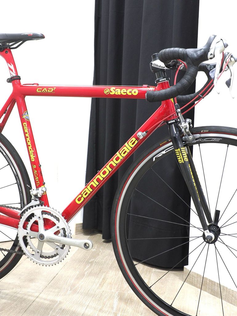 Used Cannondale Custom Shimano 105 2000 Road & Gravel, Red — image 2 of 17