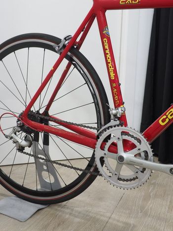Used Cannondale Custom Shimano 105 2000 Road & Gravel, Red — image 8 of 17