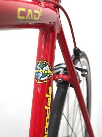 Used Cannondale Custom Shimano 105 2000 Road & Gravel, Red — image 7 of 17