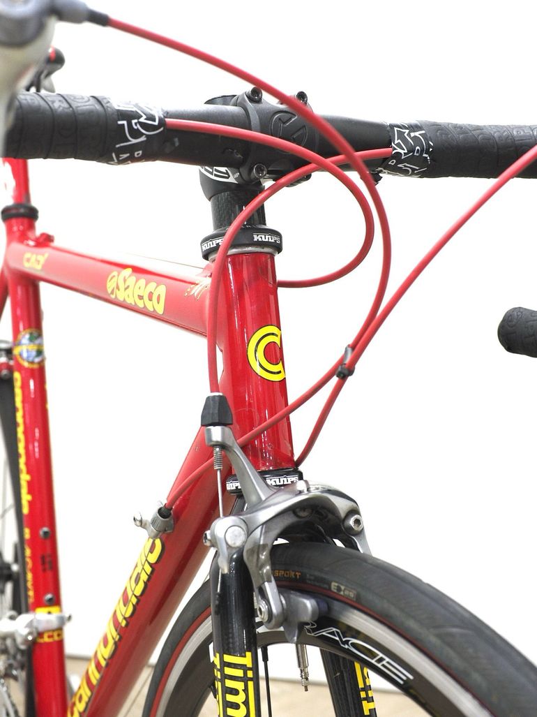 Used Cannondale Custom Shimano 105 2000 Road & Gravel, Red — image 3 of 17