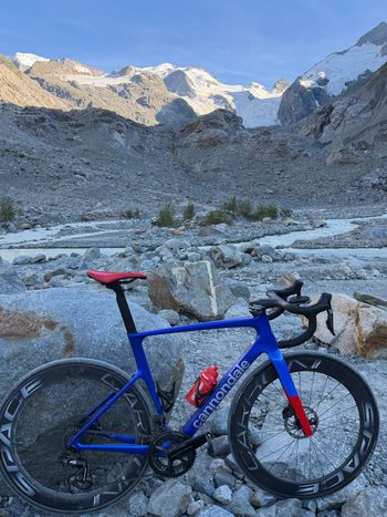 Used Cannondale Supersix Shimano Dura Ace Di2 2024 Road & Gravel, Blue — image 3 of 3