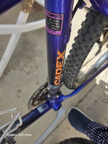 Używany Giant Cadex Shimano Deore XT 1995 Mountainbike — zdjęcie 10 z 11