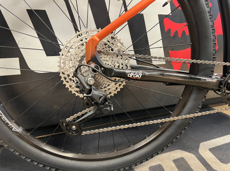 Used Leecougan Droid 2023 Mountainbike, Orange — image 4 of 5