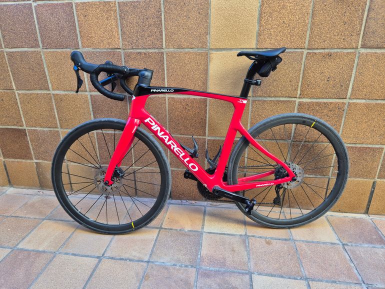 Pinarello X1 105 2024 2024 Road & Gravel usato, Rosso — immagine 3 di 3