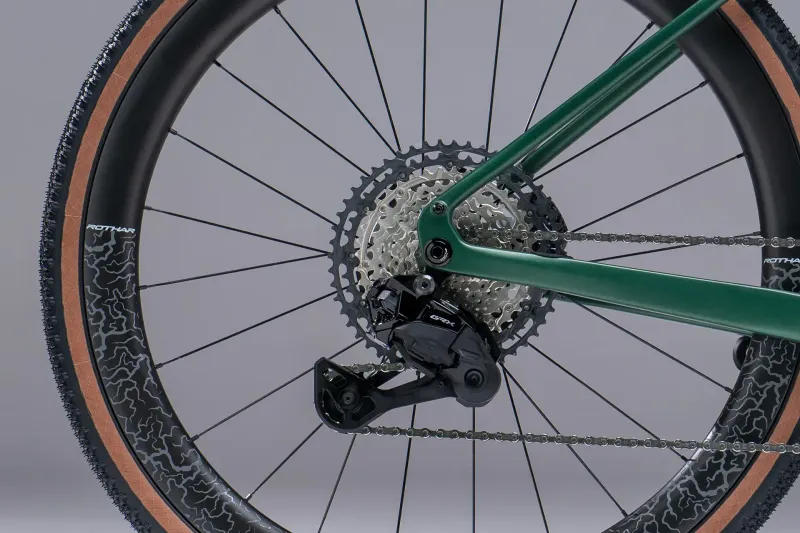 Used Geniux SILVER FOX 27 Frameset 2027 Road & Gravel, Green — image 8 of 8