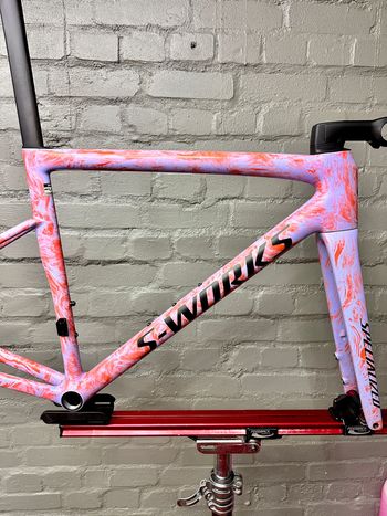 Gebrauchtes Specialized Tarmac Frameset 2024 Road & Gravel, Orange — Bild 4 von 12
