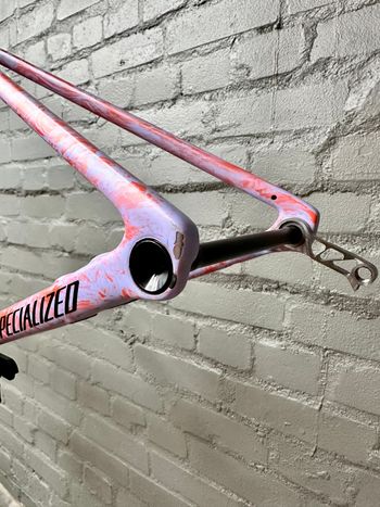 Gebrauchtes Specialized Tarmac Frameset 2024 Road & Gravel, Orange — Bild 11 von 12