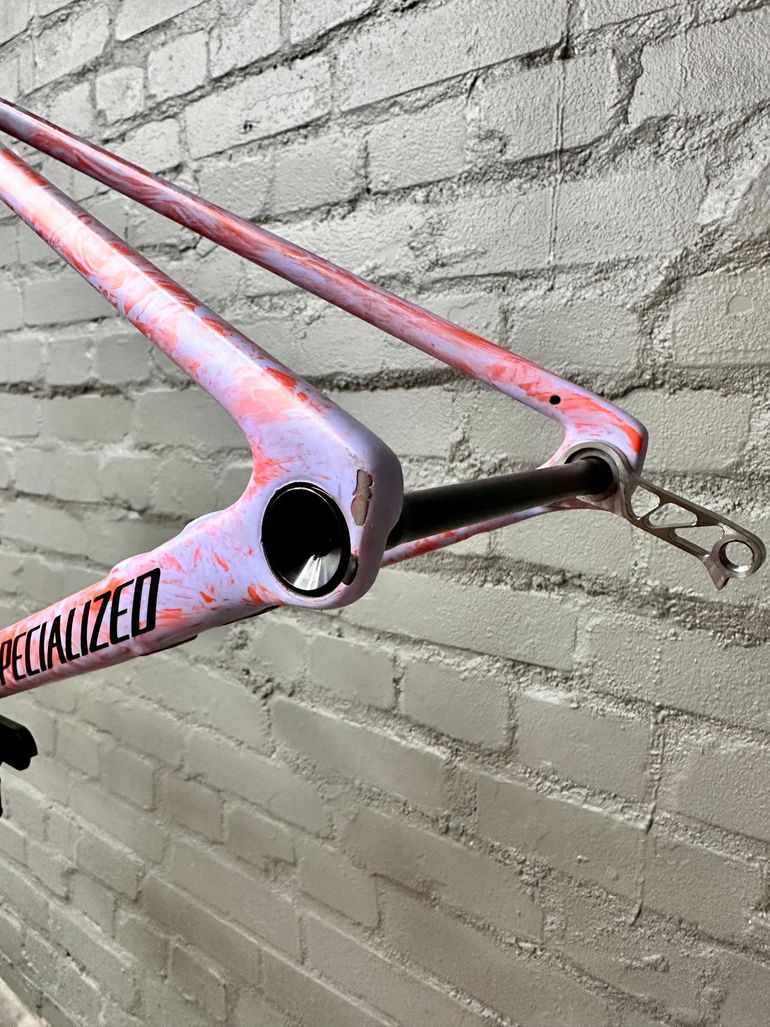 Gebrauchtes Specialized Tarmac Frameset 2024 Road & Gravel, Orange — Bild 11 von 12
