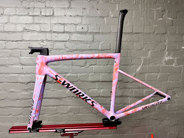 Gebrauchtes Specialized Tarmac Frameset 2024 Road & Gravel, Orange — Bild 8 von 12