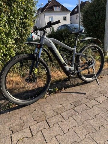 Used Haibike HardNine 6 2021 2021 Mountainbike, Light Gray, 29 — image 6 of 7