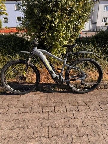 Used Haibike HardNine 6 2021 2021 Mountainbike, Light Gray, 29 — image 4 of 7