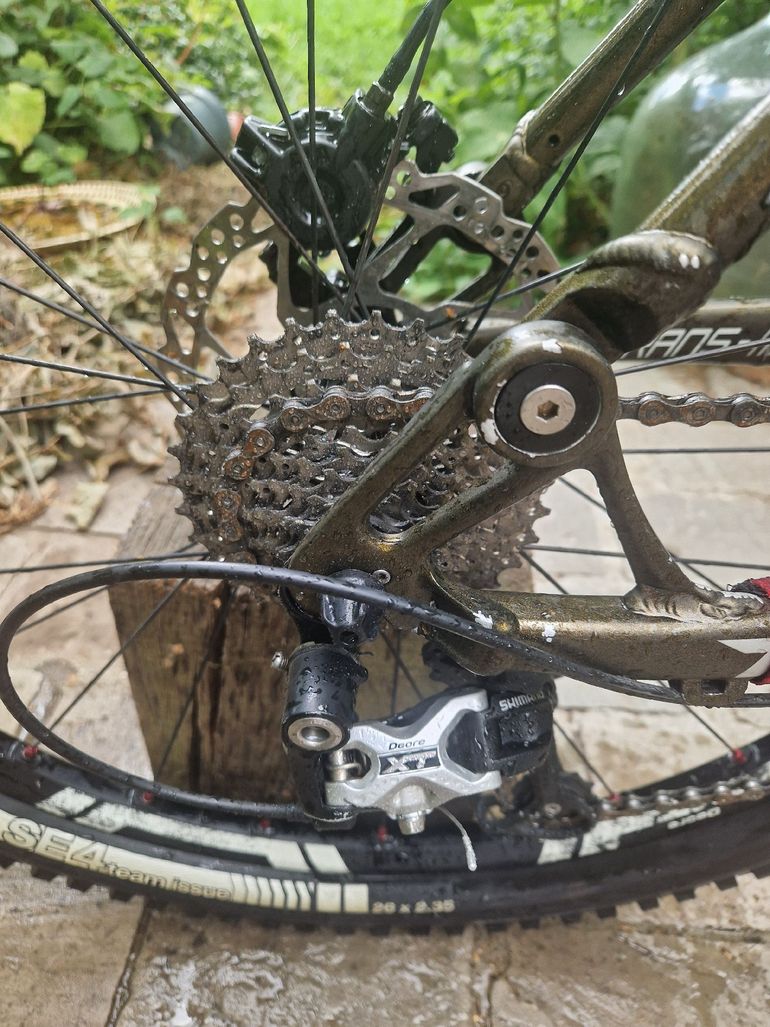 Used Merida TFS Shimano Deore XT 2009 Mountainbike, Light Gray — image 3 of 8