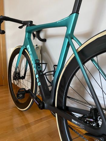 Used Bianchi Specialissima Frameset 2025 Road & Gravel, Green — image 2 of 4