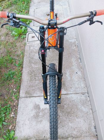 Gebrauchtes Orange 327 Shimano ZEE 2021 Mountainbike, Orange — Bild 3 von 3