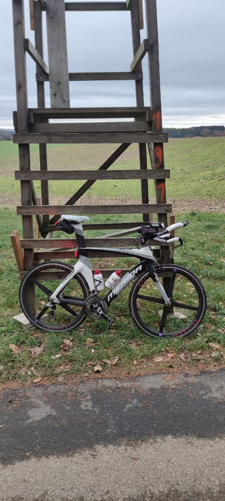 Used Merida TIME WARP SRAM Force 2018 Road & Gravel, White — image 7 of 7