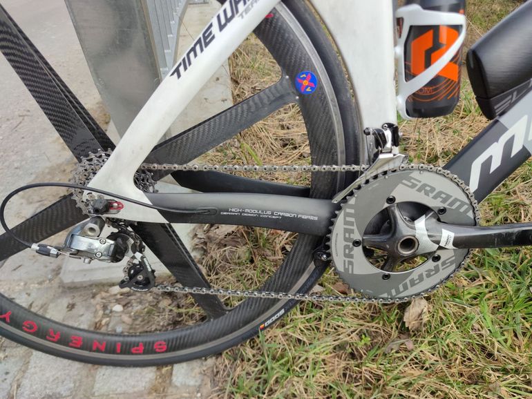 Used Merida TIME WARP SRAM Force 2018 Road & Gravel, White — image 2 of 7