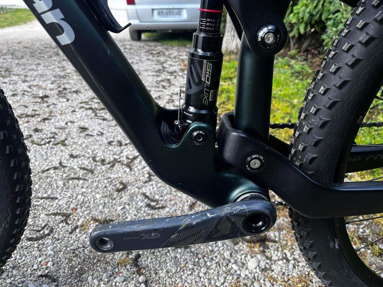 Käytetty Lee Cougan Custom SRAM GX Eagle AXS 2022 Mountainbike — kuva 7 / 8