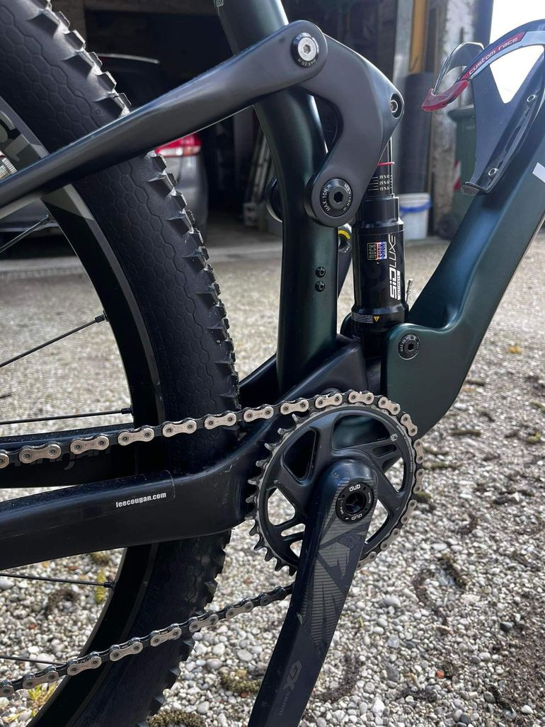 Käytetty Lee Cougan Custom SRAM GX Eagle AXS 2022 Mountainbike — kuva 5 / 8