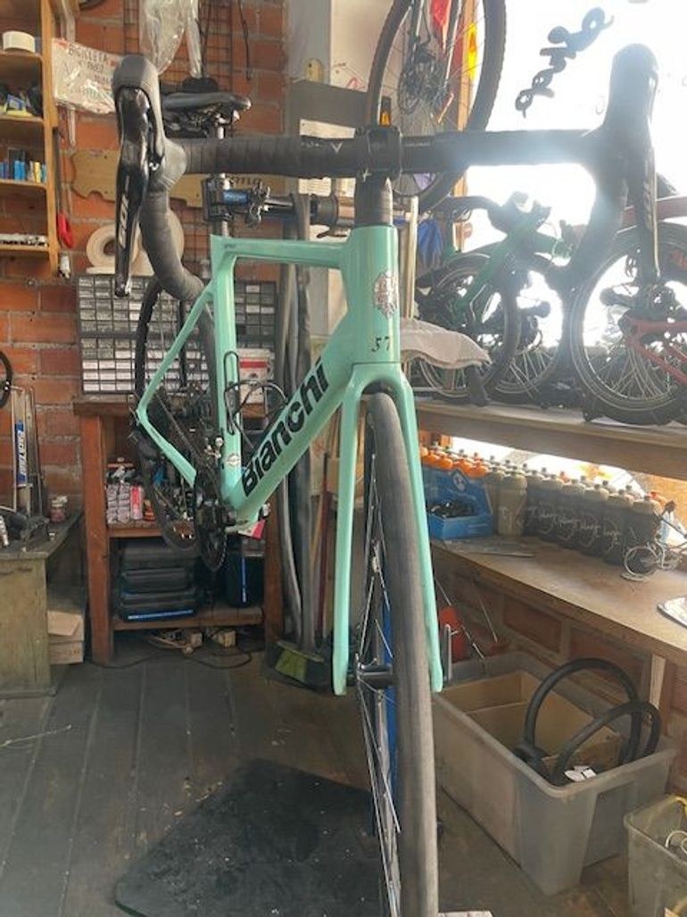 Brugt Bianchi Sprint 105 2025 2025 Road & Gravel — billede 2 af 12