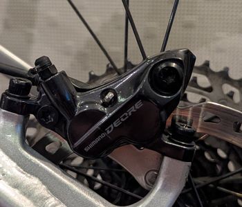 Gebrauchtes Canyon Stoic 4 2024 2024 Mountainbike, Hellgrau — Bild 9 von 10