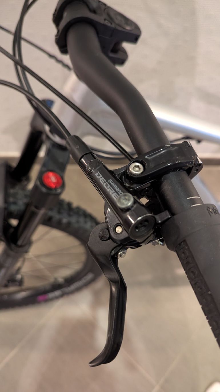 Gebrauchtes Canyon Stoic 4 2024 2024 Mountainbike, Hellgrau — Bild 7 von 10