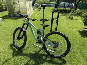 Gebrauchtes Kross MOON 1.0 2020 2020 Mountainbike, Grün, 27.5 — Bild 4 von 7