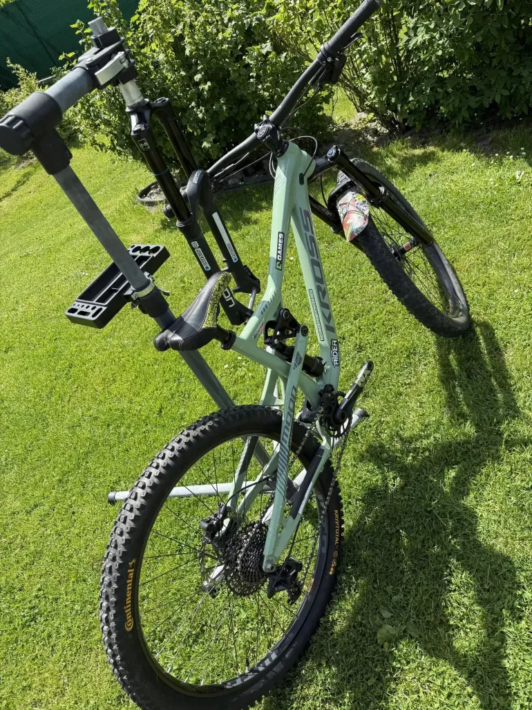 Gebrauchtes Kross MOON 1.0 2020 2020 Mountainbike, Grün, 27.5 — Bild 7 von 7