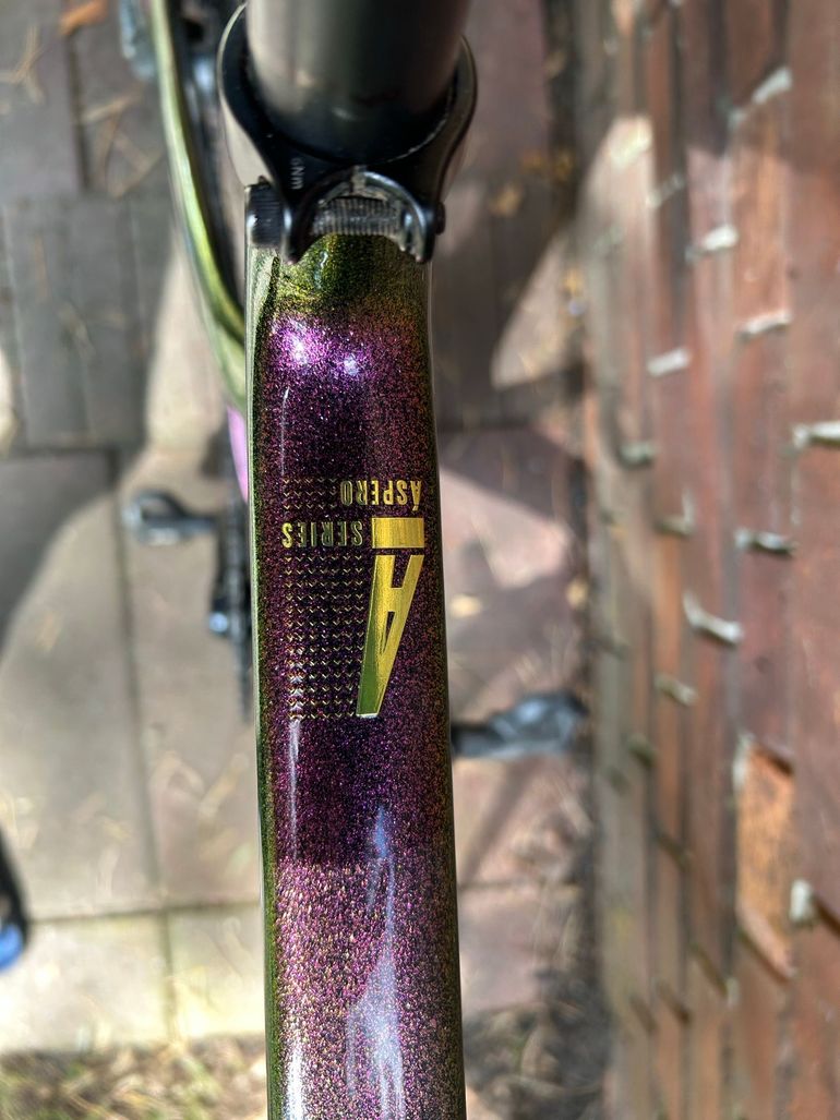 Cervélo Aspero SRAM Force eTap AXS 2022 Road & Gravel usato, Viola — immagine 9 di 17