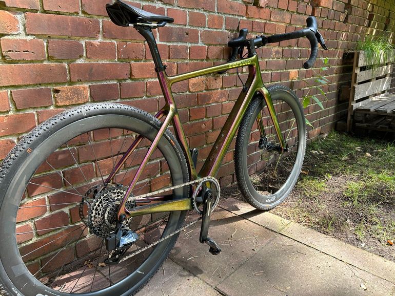 Cervélo Aspero SRAM Force eTap AXS 2022 Road & Gravel usato, Viola — immagine 10 di 17