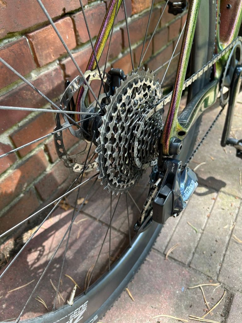 Cervélo Aspero SRAM Force eTap AXS 2022 Road & Gravel usato, Viola — immagine 6 di 17