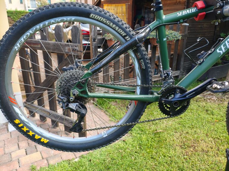 Gebrauchtes Easton Custom Shimano Deore 2018 Mountainbike, Grün — Bild 7 von 7