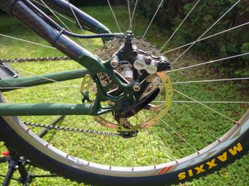 Used Easton Custom Shimano Deore 2018 Mountainbike, Green — image 4 of 7