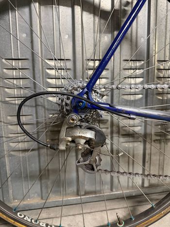 Rossin Custom Shimano Sora 1992 Road & Gravel de segunda mano, Azul — imagen 4 de 7